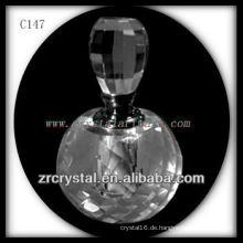 Schöne Kristallparfümflasche C147
